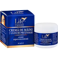 Crema superconcentrata maini 7uleiuri pretioase 50ml - LIFE