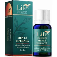 Ulei esential integral menta piperata 5ml - LIFE