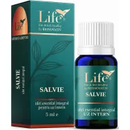 Ulei esential integral salvie [salvia officinalis] 5ml - LIFE