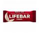 Baton energizant cirese raw bio 47g - LIFEBAR