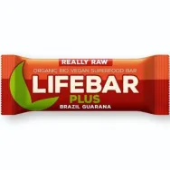 Baton superfood nuci braziliene guarana raw bio 47g - LIFEBAR
