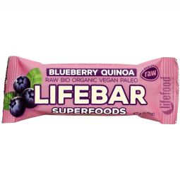 Baton superfood afine quinoa raw bio 47g - LIFEBAR