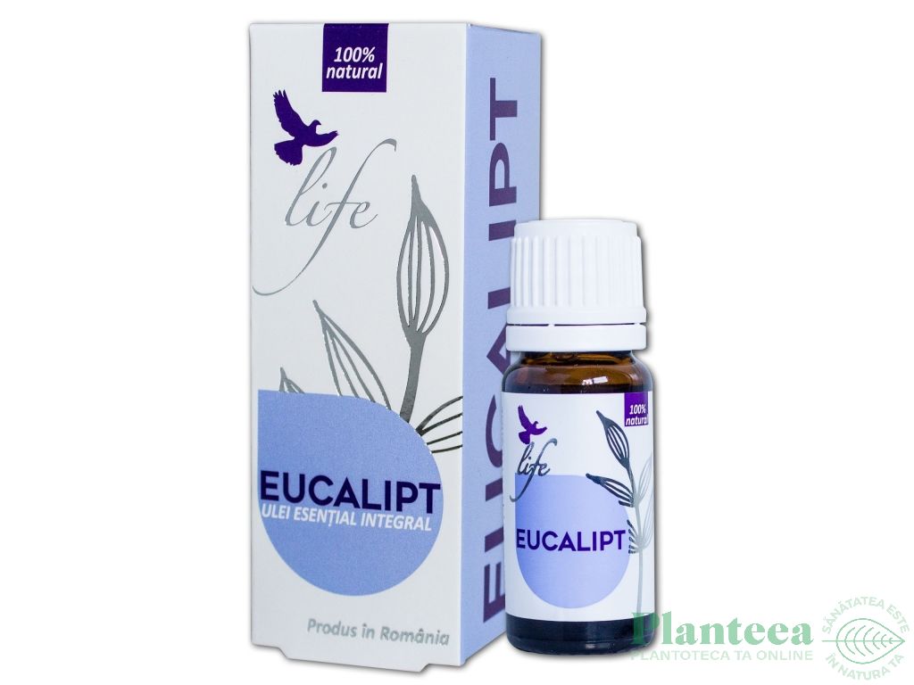 Ulei esential integral eucalipt 10ml - LIFE