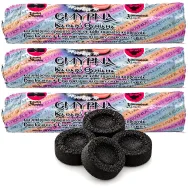 Set 3x Carbune aromat cu smirna Grecia rola 10pastile 40g - LIHNARI