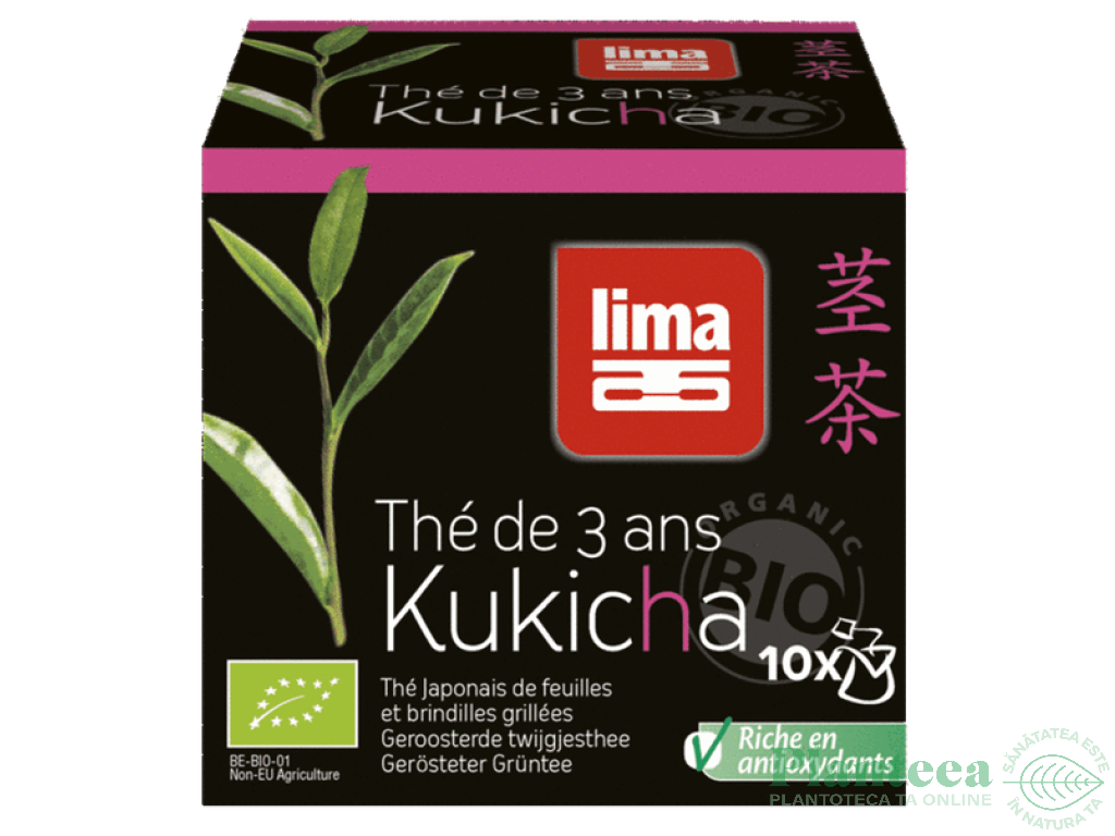 Ceai verde kukicha japonez eco 10dz - LIMA