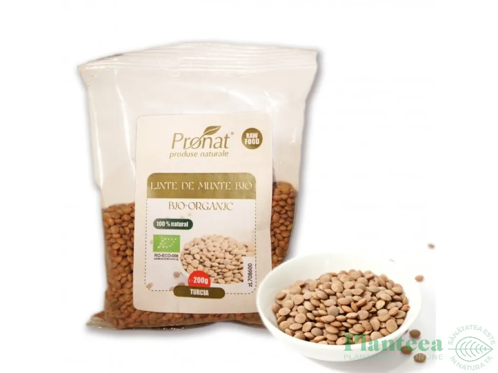 Linte munte boabe eco 200g - PRONAT