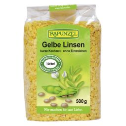 Linte galbena boabe eco 500g - RAPUNZEL