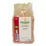 Linte rosie boabe eco 500g - PRIMEAL