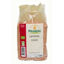 Linte rosie boabe eco 500g - PRIMEAL