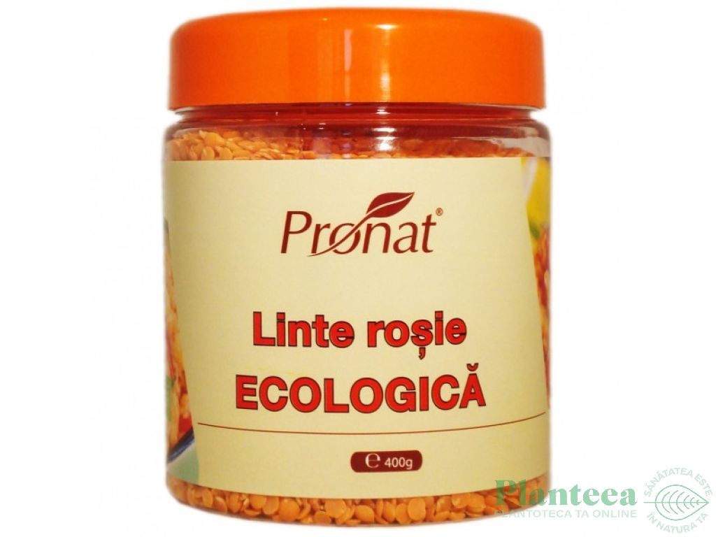 Linte rosie boabe eco 400g - PRONAT