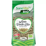 Linte verde boabe bio 500g - SANOVITA