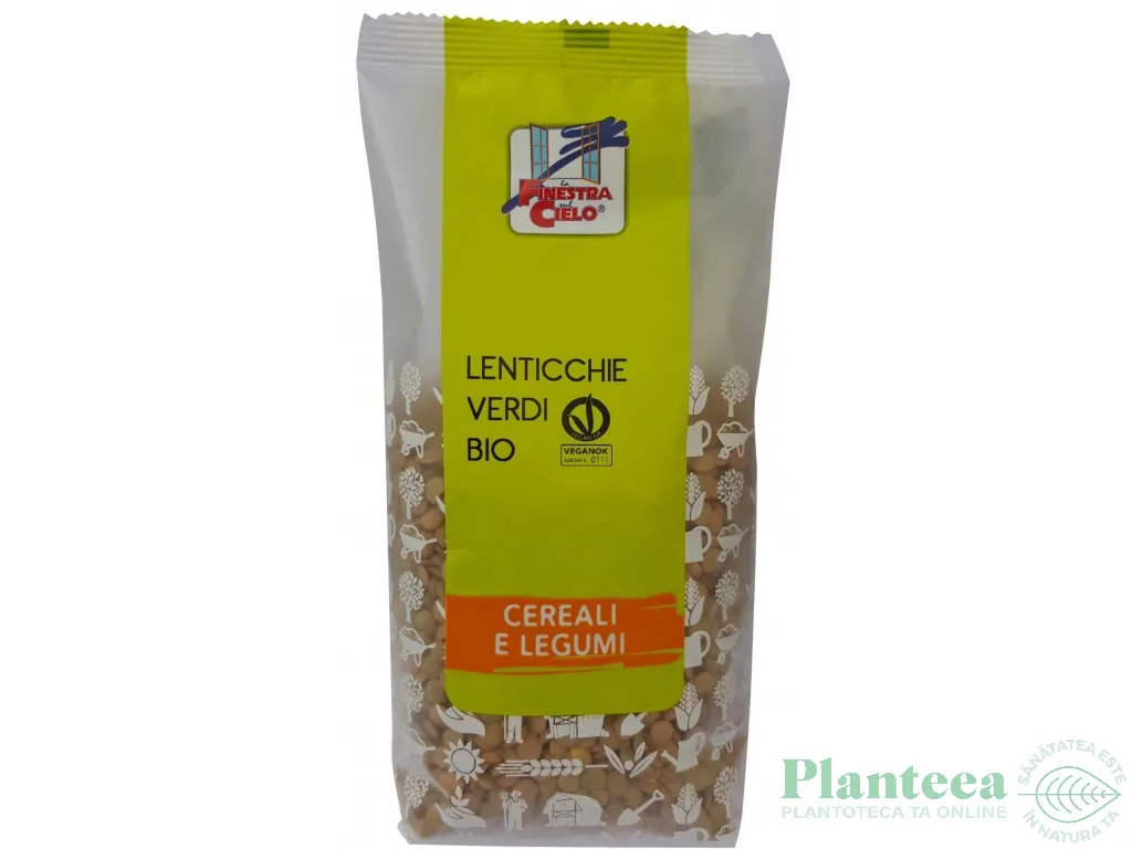 Linte verde boabe eco 500g - LA FINESTRA SUL CIELO