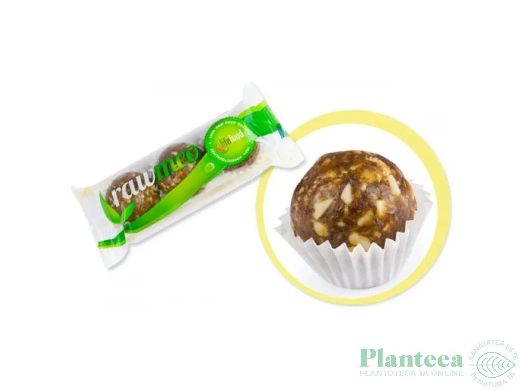 Bile desert banane fara gluten raw bio 65g - RAWMEO