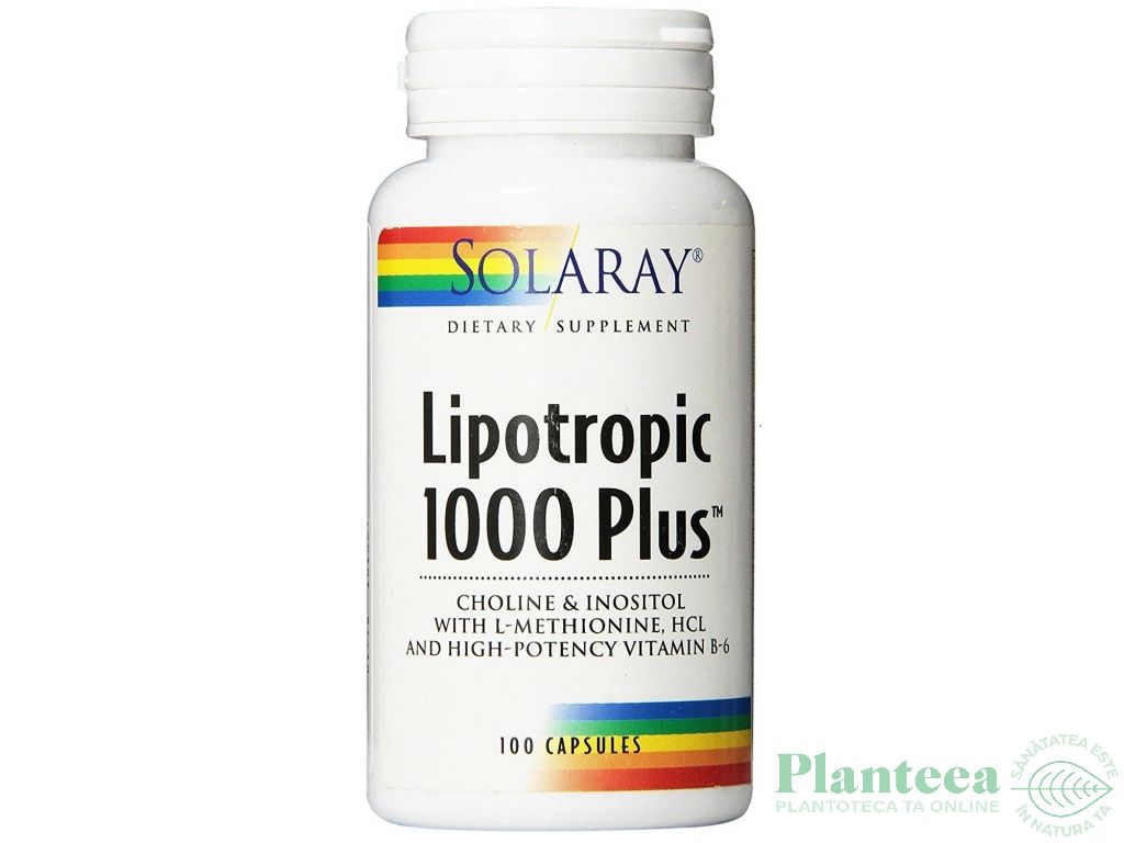 Lipotropic 1000 plus 100cps - SOLARAY