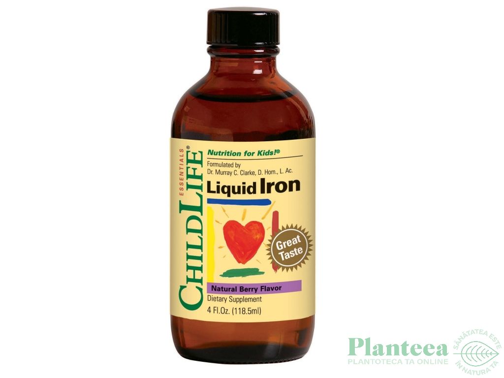 Liquid iron 118,50ml - CHILDLIFE ESSENTIALS