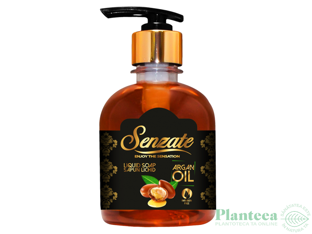 Sapun lichid maini ulei argan 300ml - SENZATE