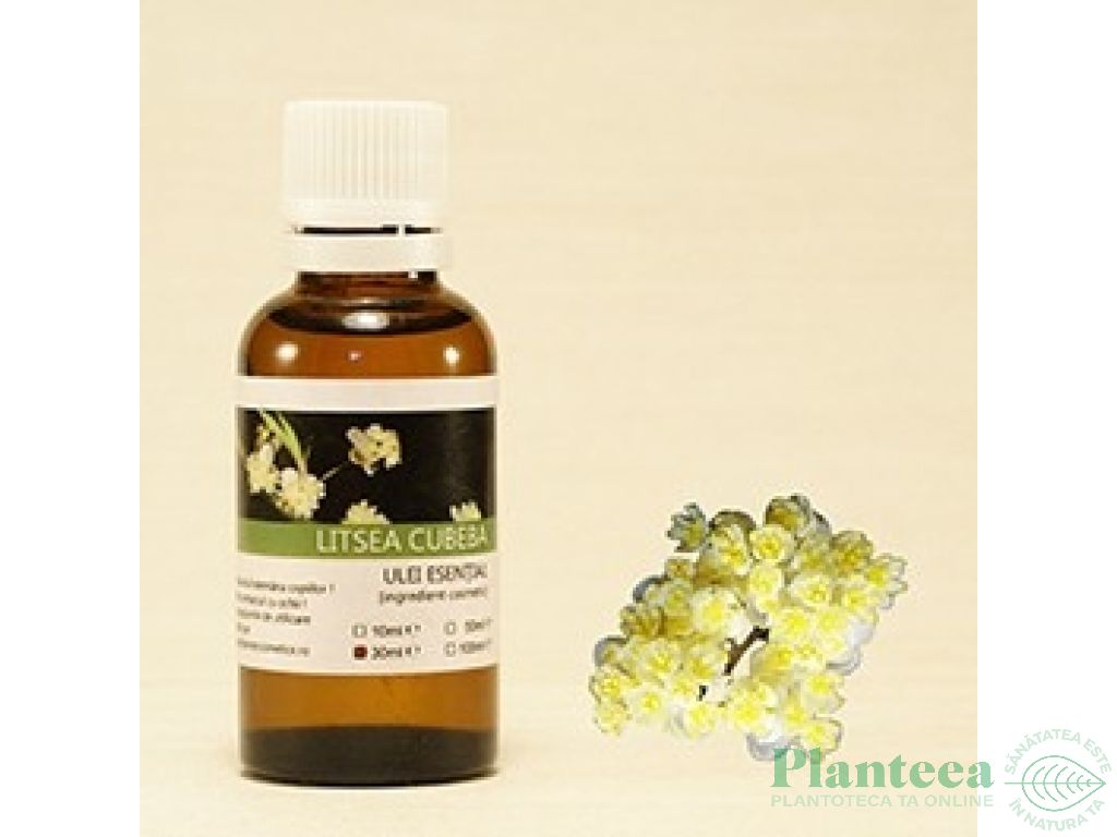 Ulei esential litsea cubeba 30ml - SANFLORA