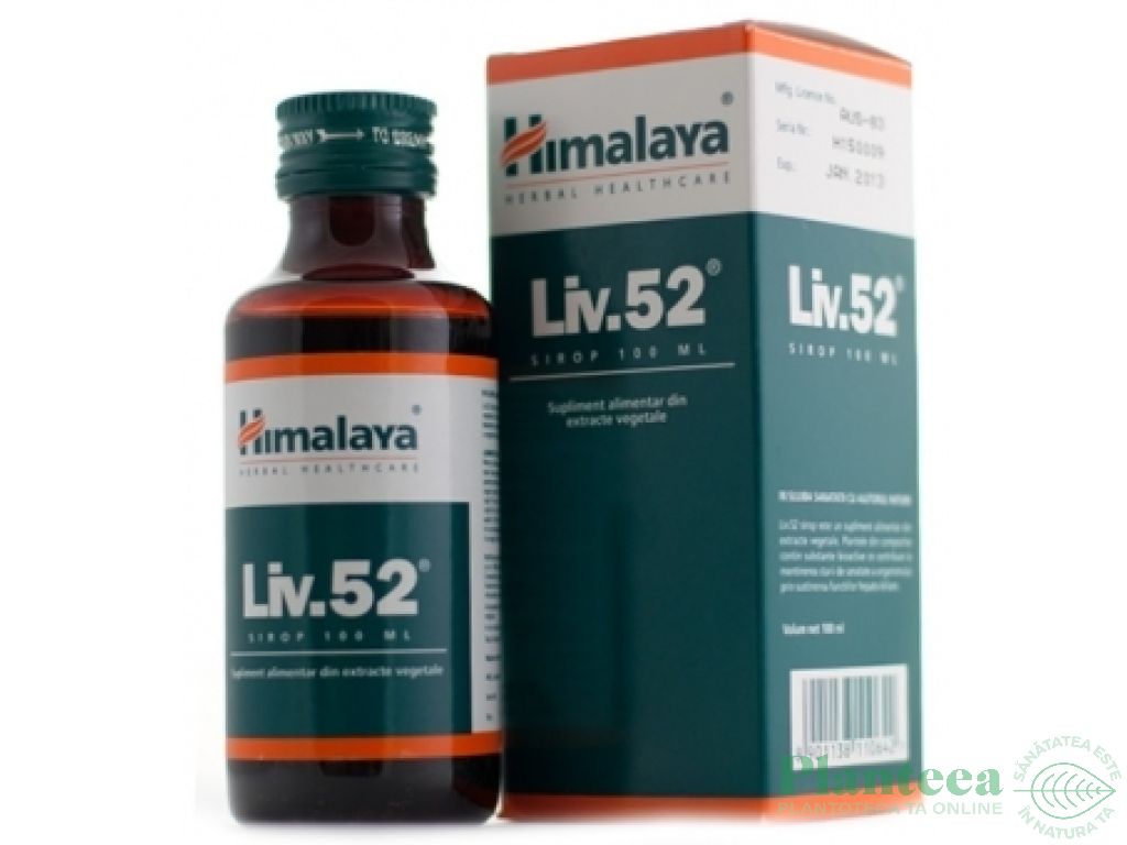 Sirop Liv 52 100ml - HIMALAYA HERBAL