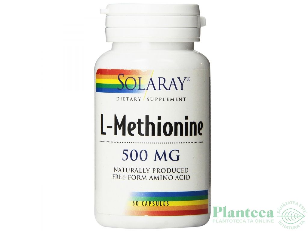 L metionina 500mg 30cps - SOLARAY