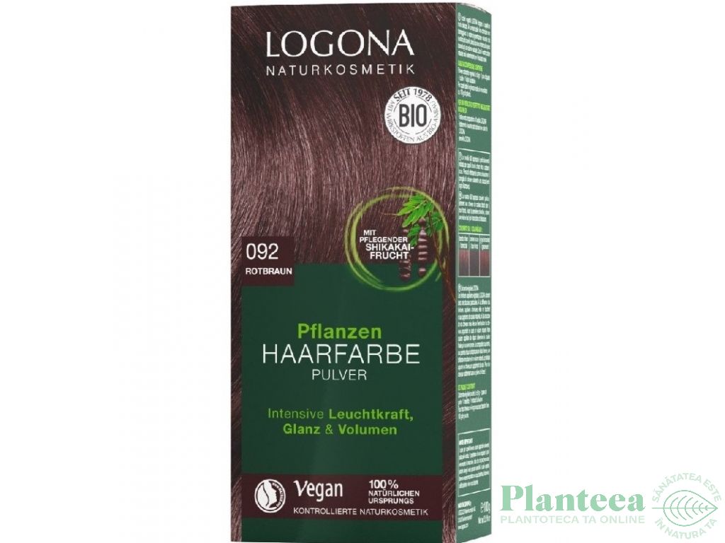 Vopsea par coffee 092 100g - LOGONA