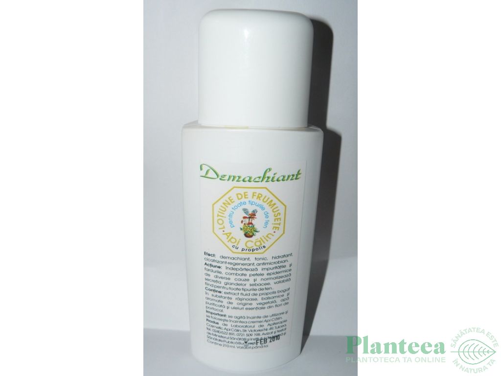 Lotiune demachianta propolis 210ml - API CALIN