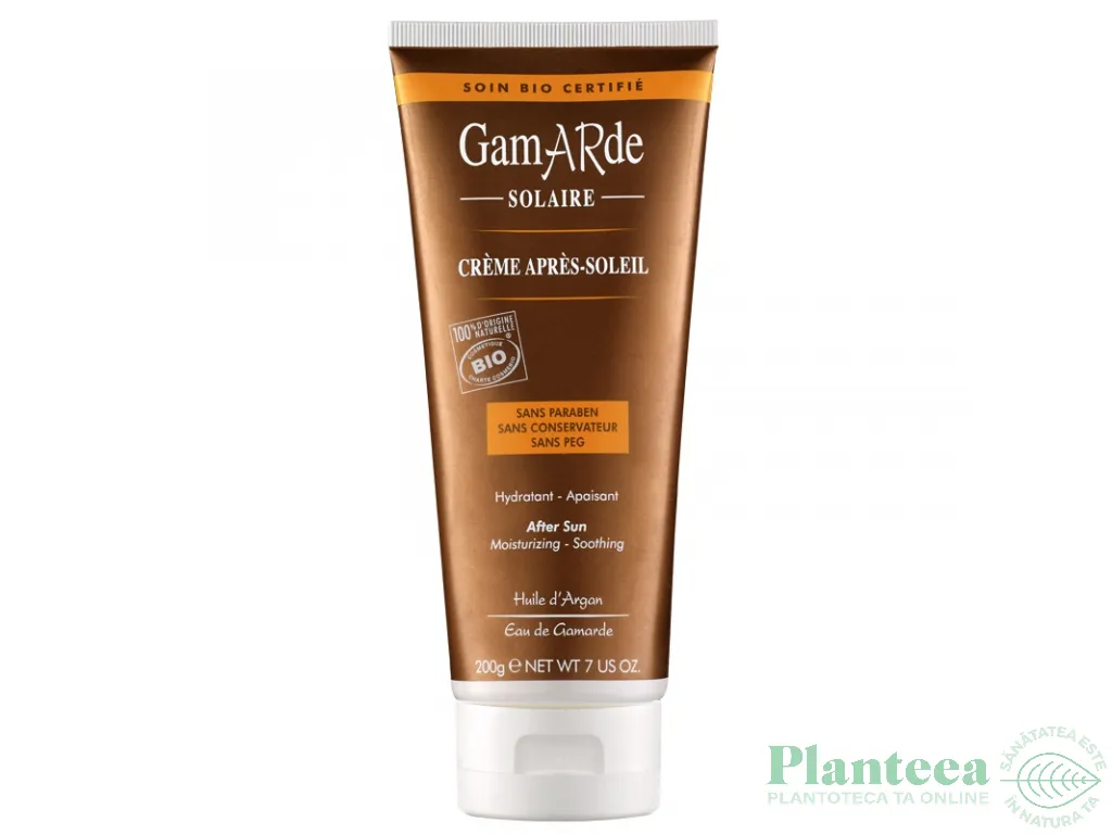 Lotiune corp protectoare dupa plaja 200ml - GAMARDE