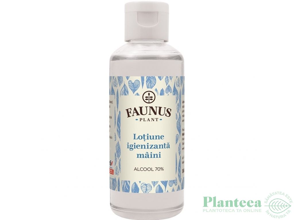 Lotiune igienizanta maini 100ml - FAUNUS PLANT