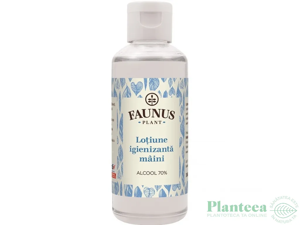 Lotiune igienizanta maini 100ml - FAUNUS
