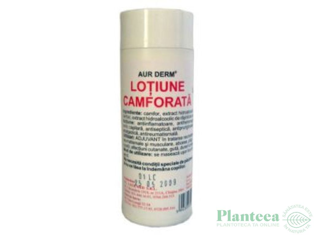 Lotiune camforata Aur Derm 100ml - LAUR MED