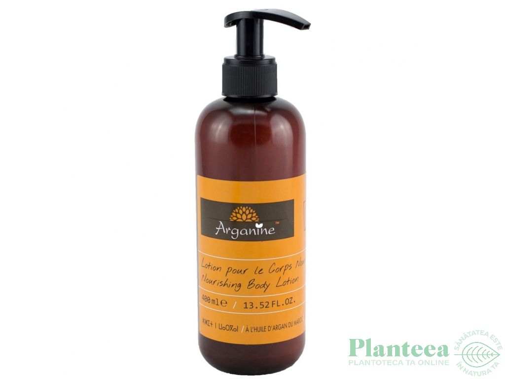 Lotiune corp ulei argan Arganine eco 400ml - AZBANE