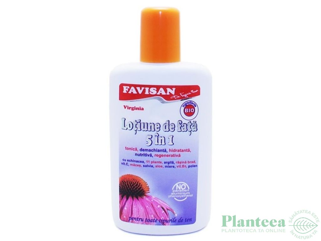 Lotiune fata 5in1 Virginia 70ml - FAVISAN