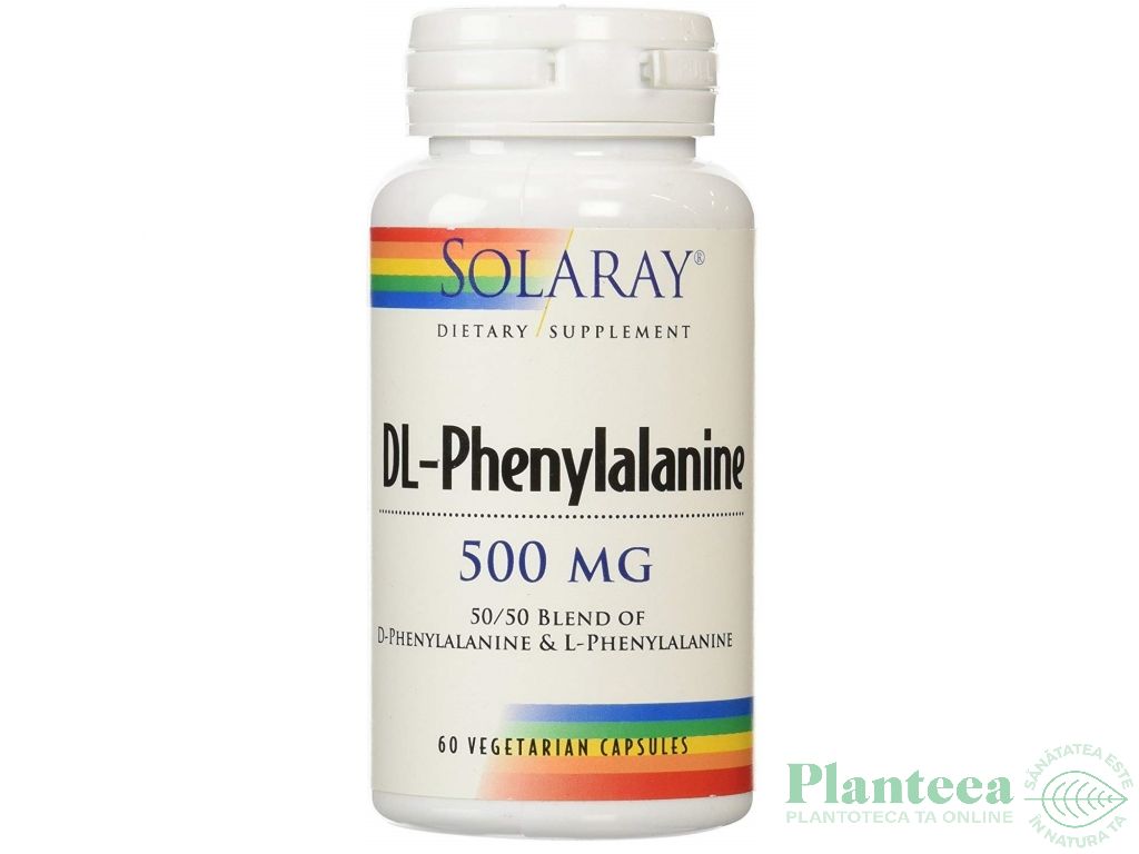 L phenylalanine 500mg 60cps - SOLARAY