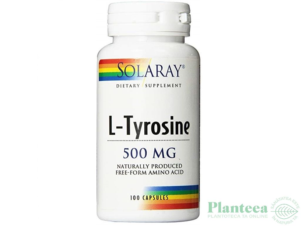 L tyrosine 500mg 50cps - SOLARAY