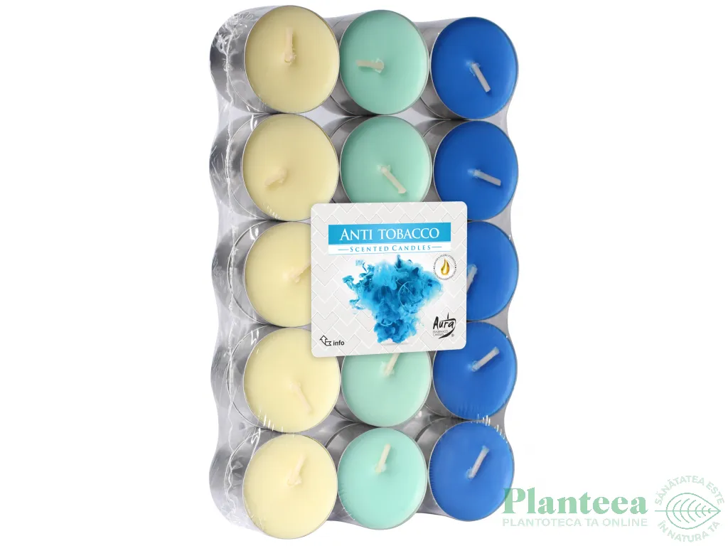 Lumanari pastila parfumate 4h antitabac 30b - AURA