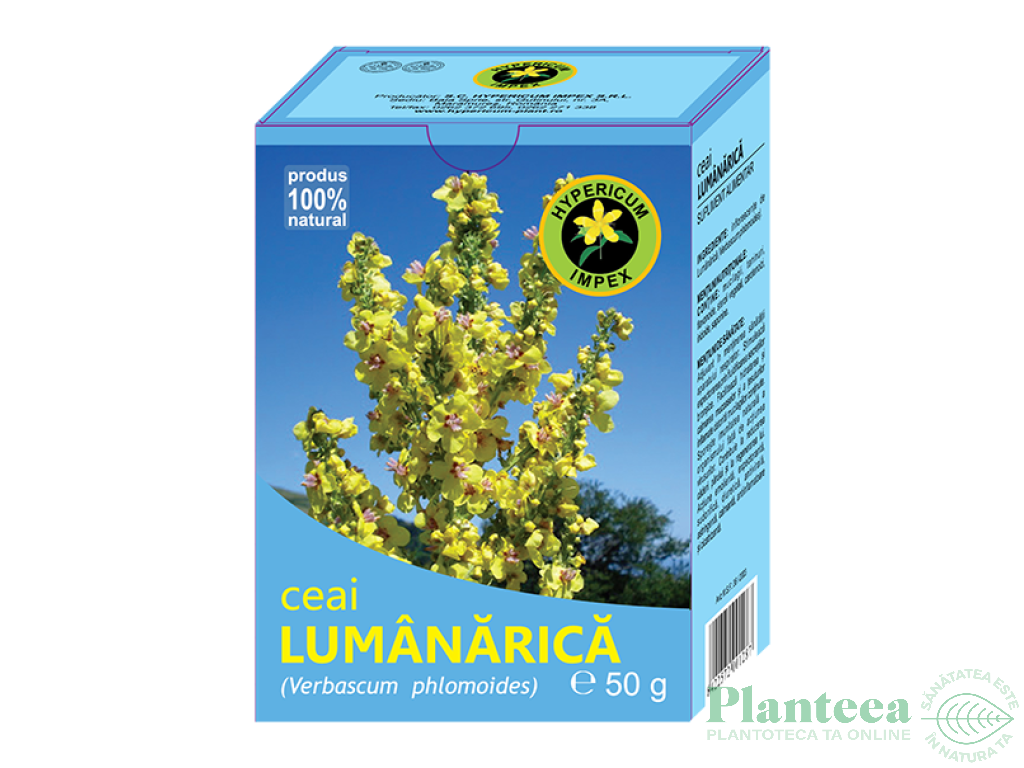 Ceai lumanarica 50g - HYPERICUM PLANT