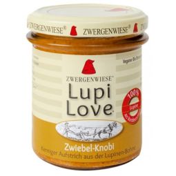 Crema tartinabila lupin ceapa usturoi Lupi Love eco 165g - ZWERGENWIESE