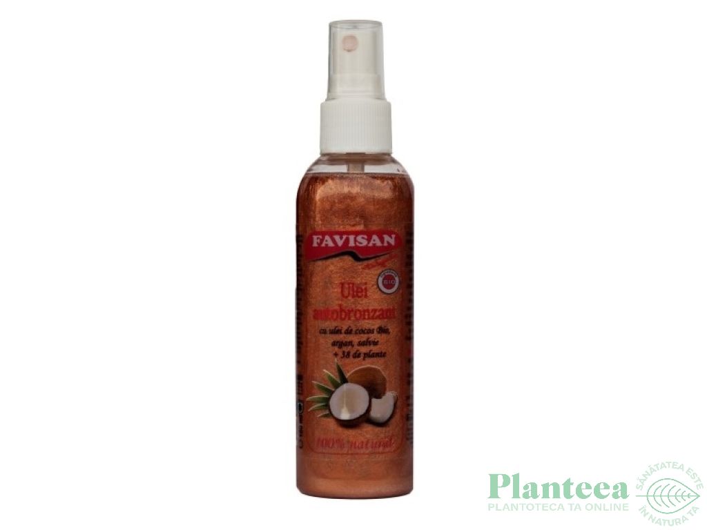 Ulei autobronzant 100ml - FAVISAN