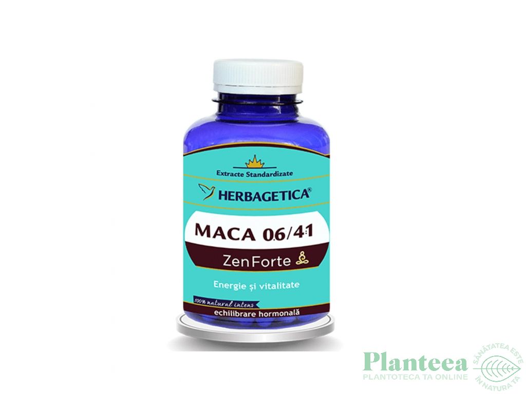 Maca ZenForte 120cps - HERBAGETICA