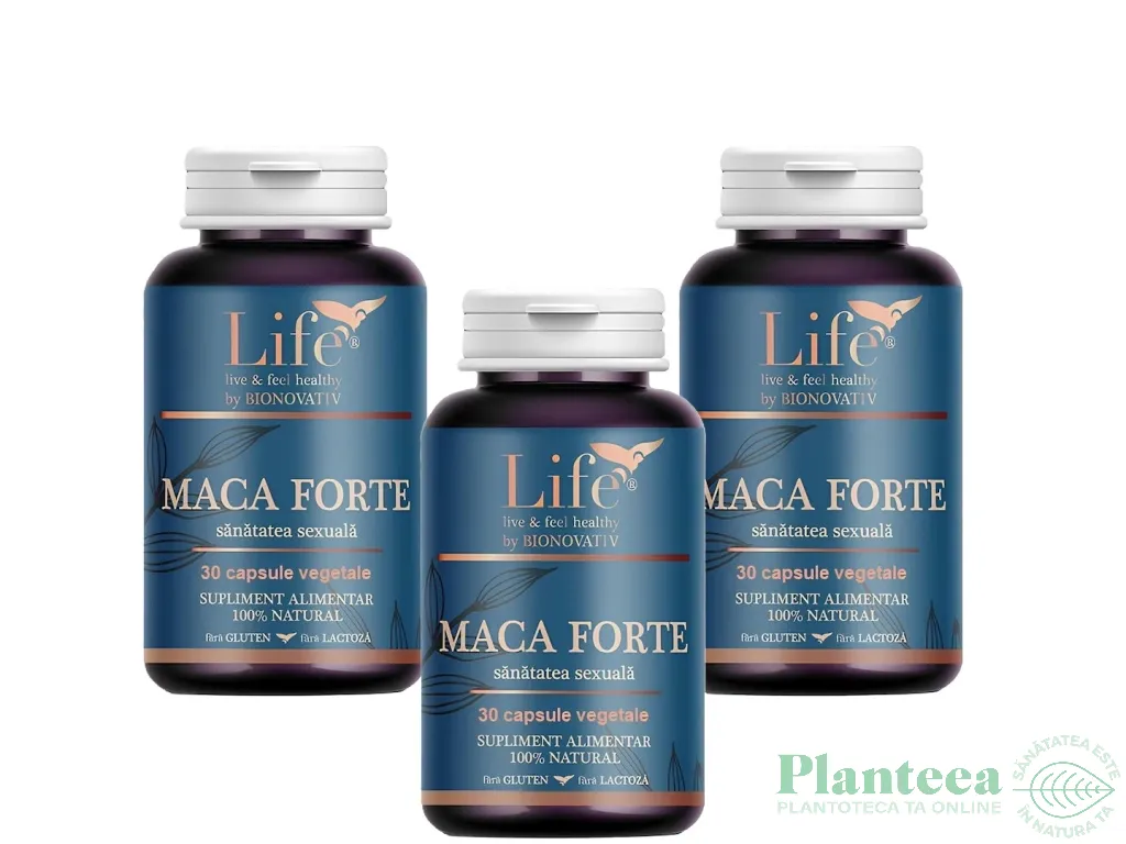Set Maca forte 3x30cps - LIFE