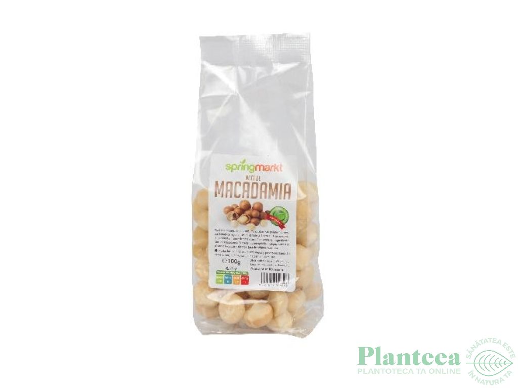 Macadamia crud 100g - SPRINGMARKT