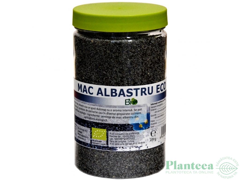 Seminte mac albastru eco 250g - DECO ITALIA