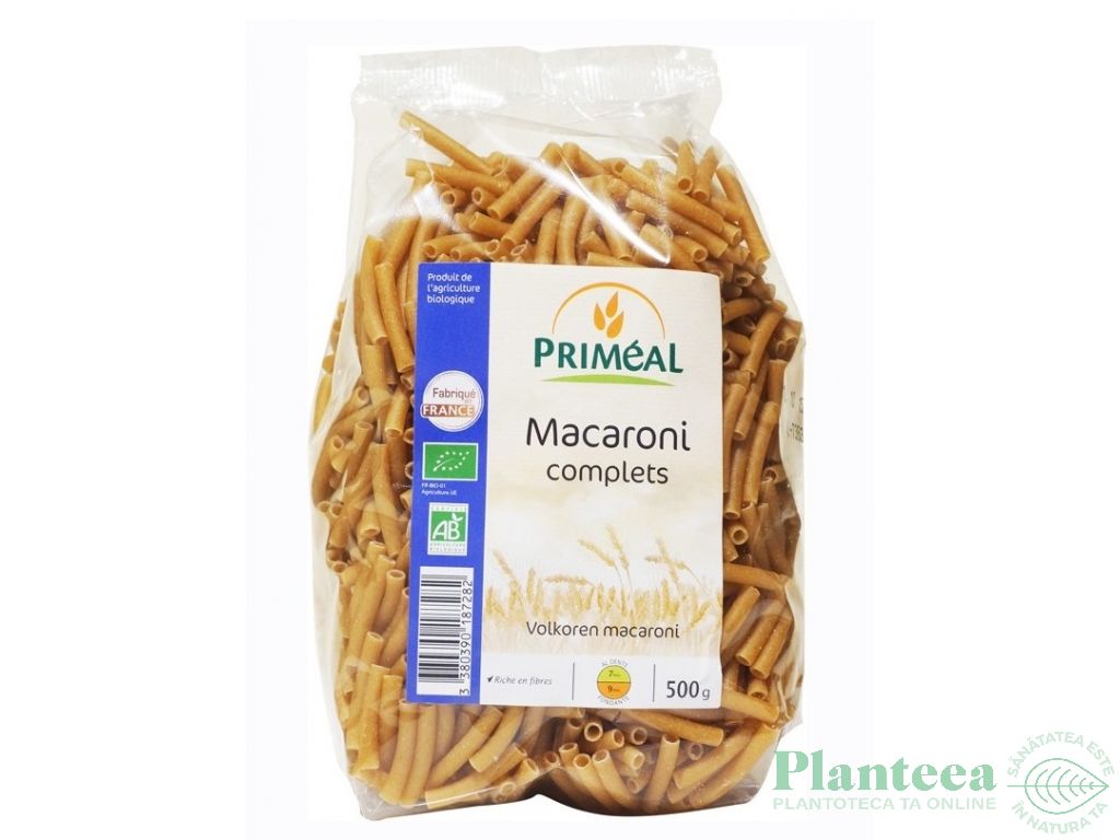 Paste macaroane grau integral eco 500g - PRIMEAL