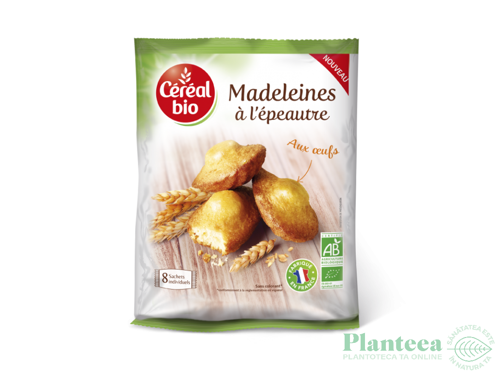 Madlene spelta ou eco 8x25g - CEREAL BIO