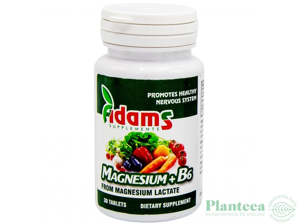 Magneziu B6 30cp - ADAMS