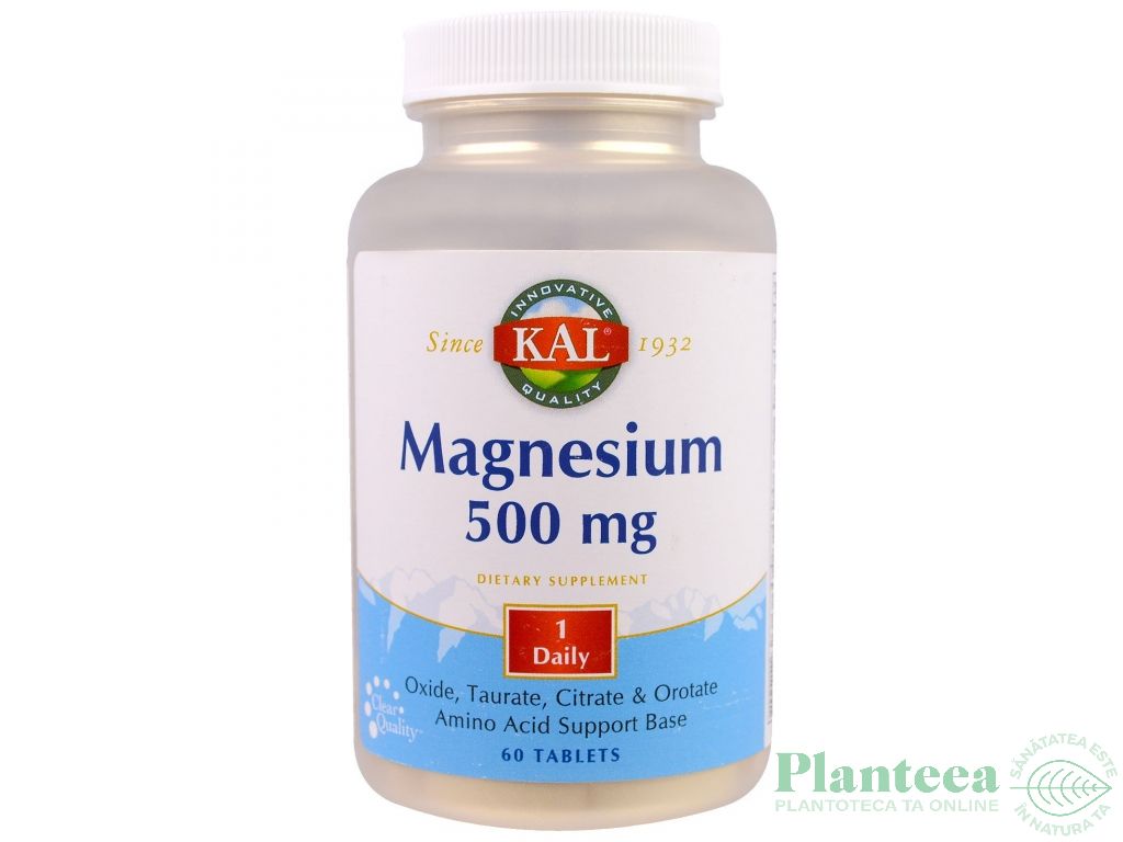 Magnesium 500mg 60cps - KAL