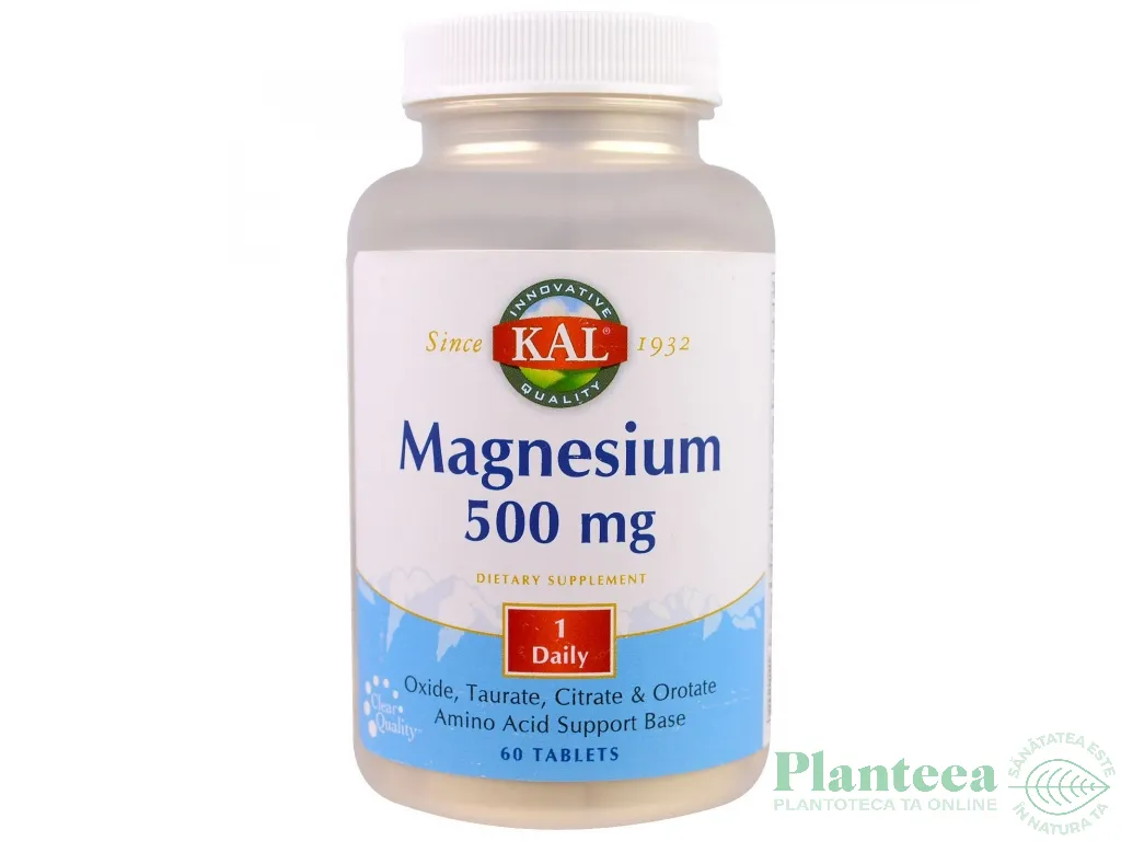 Magnesium 500mg 60cps - KAL