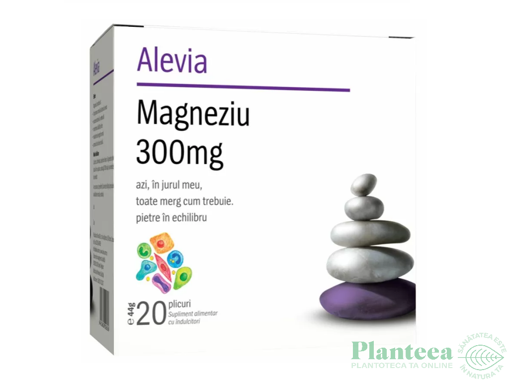 Magneziu 300mg solubil 20pl - ALEVIA