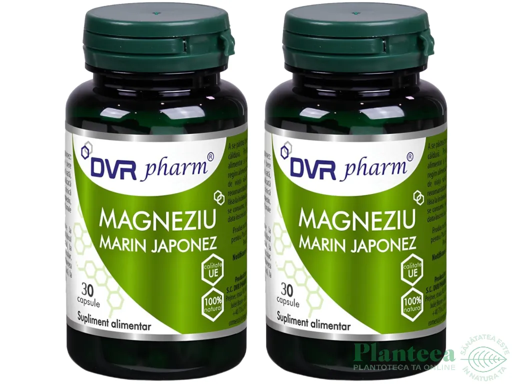 Set Magneziu marin japonez 2x30cps - DVR PHARM