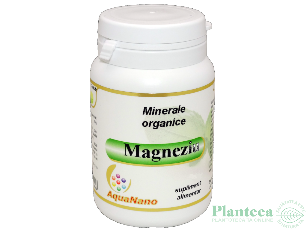 Magneziu organic pulbere Minerale 80g - AQUA NANO