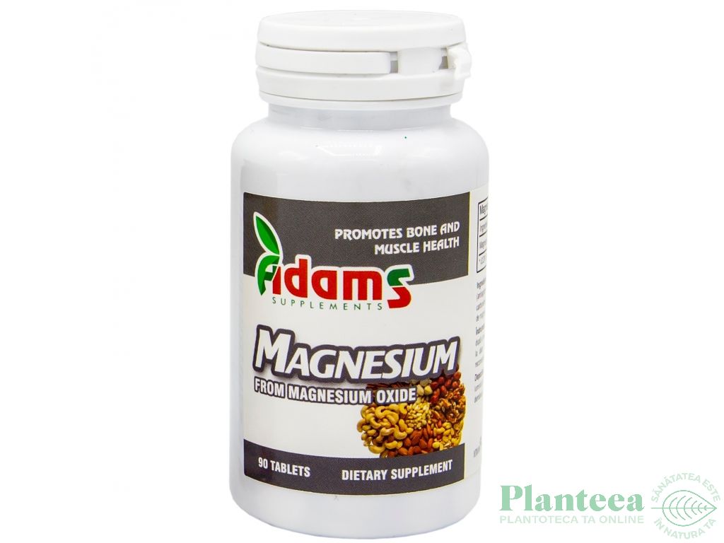 Magneziu 375mg 90cp - ADAMS